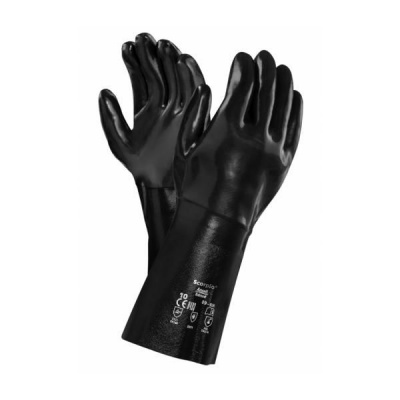 Ansell Scorpio 09-430 Extra Long Chemical Resistant Neoprene Hi-Lo Gauntlets